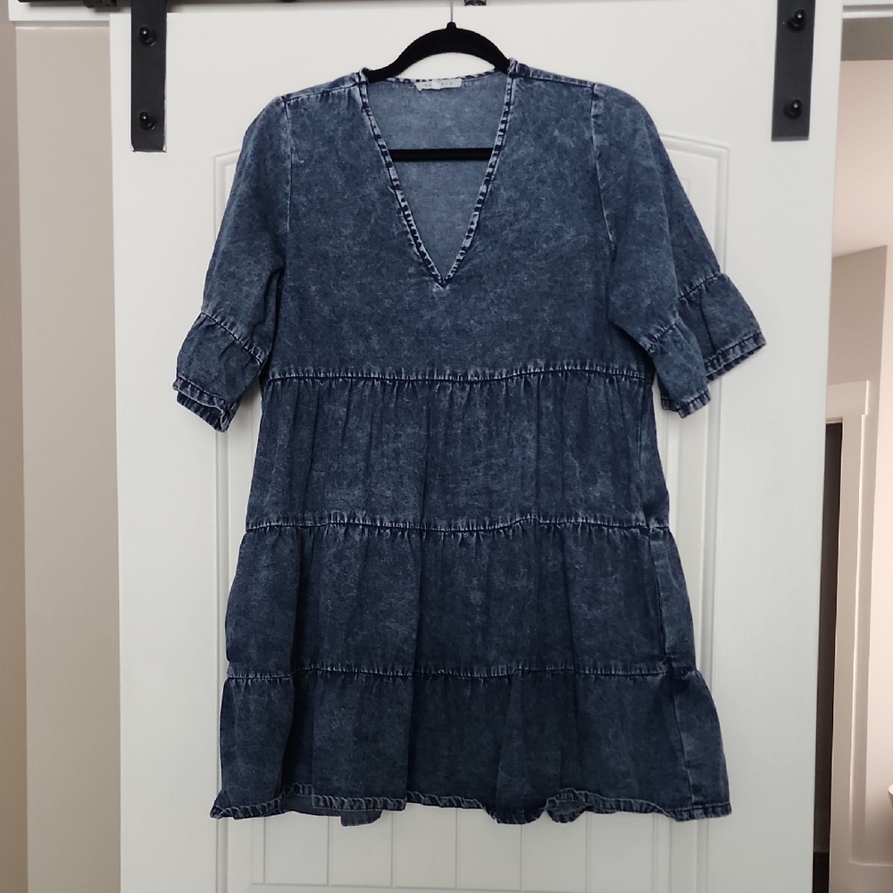 Denim Blue Jean Tunic